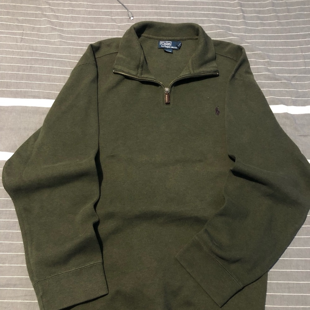 Polo Ralph Lauren Olive Green Pullover
